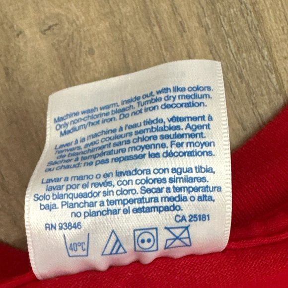 Vintage WISCONSIN BADGERS T-shirt 2000 Rose Bowl Champs Football Size 2XL - Picture 4 of 5